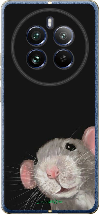 Силиконовый чехол The Peeking Rat для Realme Realme 12 Pro - 6442u-3649 изображение 