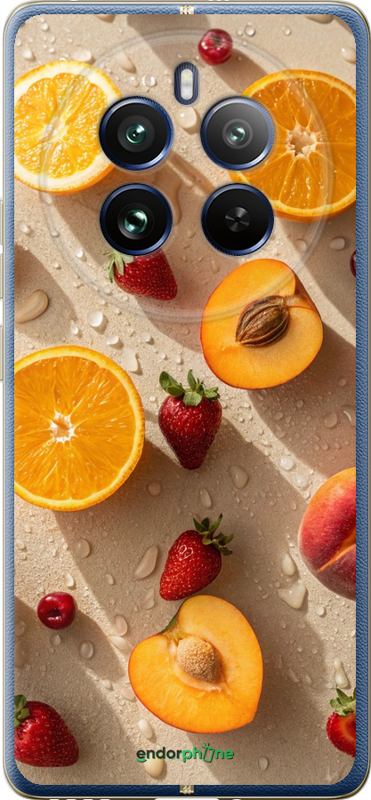 Силіконовий чехол Фрукти 3 для Realme Realme 12 Pro - 6703u-3649 изображение 