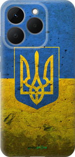Силиконовый чехол Флаг и герб Украины 2 для Realme 15T 5G - 378u-4159 изображение 