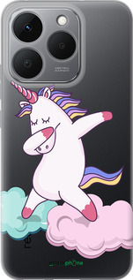 Силиконовый чехол Единорог для Realme 15T 5G - 4702u-4159 изображение 