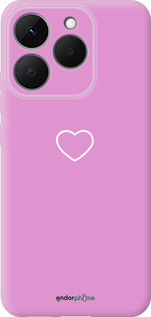 Силиконовый чехол Сердце 2 для Realme 15T 5G - 4863u-4159 изображение 