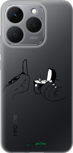 Силиконовый чехол Предложение для Realme 15T 5G - 4898u-4159 изображение 