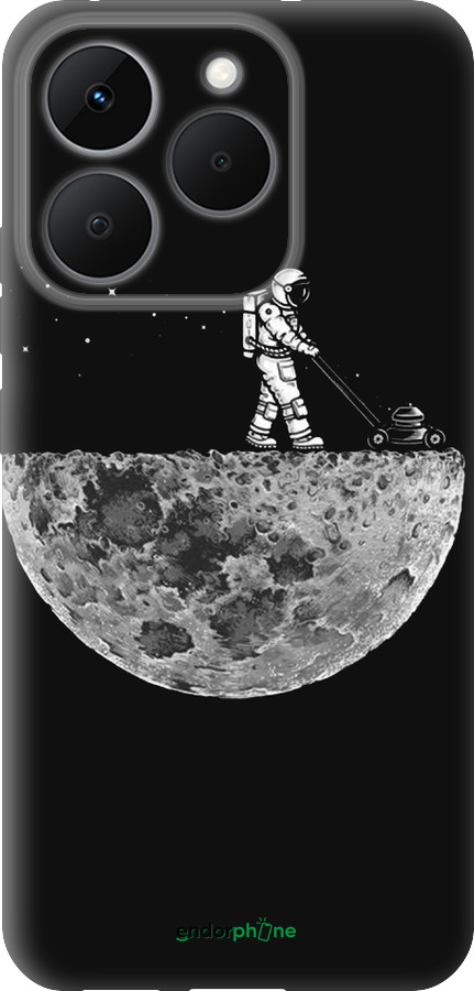 Силиконовый чехол Moon in dark для Realme 15T 5G - 4176u-4159 изображение 