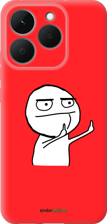 Силиконовый чехол Мем для Realme 15T 5G - 4578u-4159 изображение 