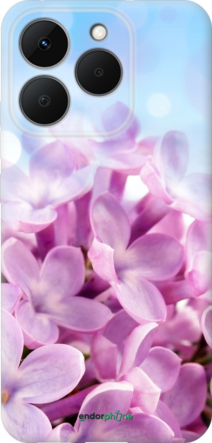 Силиконовый чехол Сирень для Realme 15T 5G - 527u-4159 изображение 