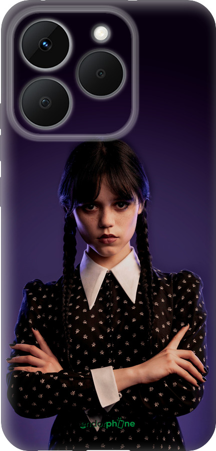 Силиконовый чехол Wednesday v3 для Realme 15T 5G - 5517u-4159 изображение 