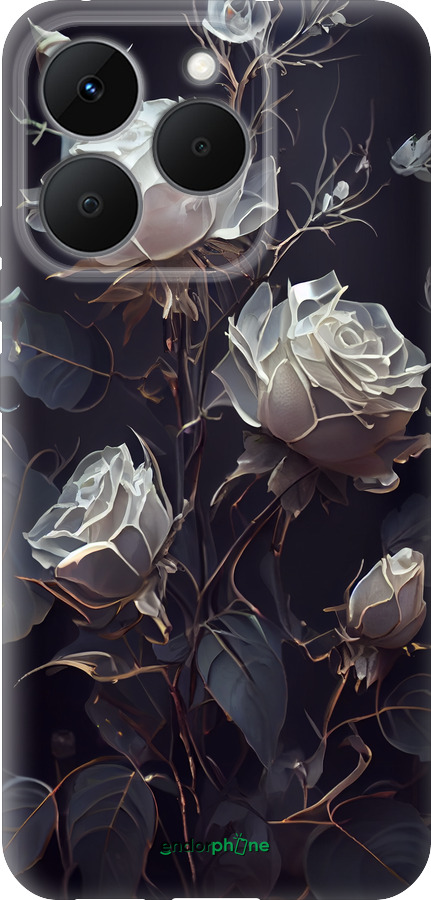 Силіконовий чехол Троянди 2 для Realme 15T 5G - 5550u-4159 изображение 