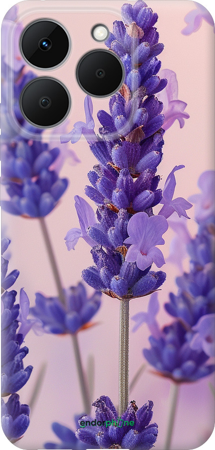 Силиконовый чехол Лаванда для Realme 15T 5G - 6037u-4159 изображение 