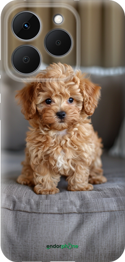 Силиконовый чехол Mini-maltipoo для Realme 15T 5G - 6158u-4159 изображение 