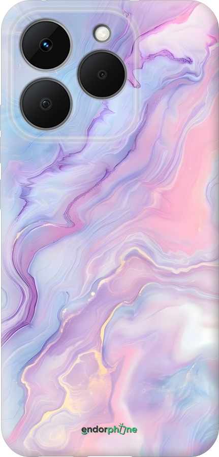Силиконовый чехол Нежный мрамор для Realme 15T 5G - 6310u-4159 изображение 