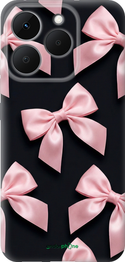 Силиконовый чехол Coquette Ribbons Dark Coquette для Realme 15T 5G - 6767u-4159 изображение 