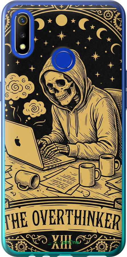 Силіконовий чехол The Overthinker для Realme 3 - 6774u-1869 изображение 