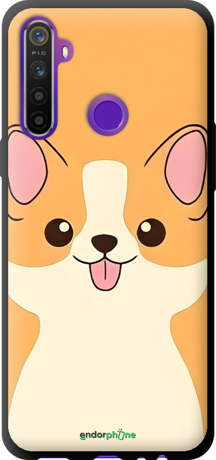 TPU чехол Милый пес для Realme 5 - 6296b-1862 изображение 