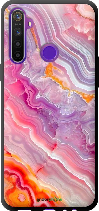 TPU чехол Мрамор 2 для Realme 6i - 6307b-2059 изображение 