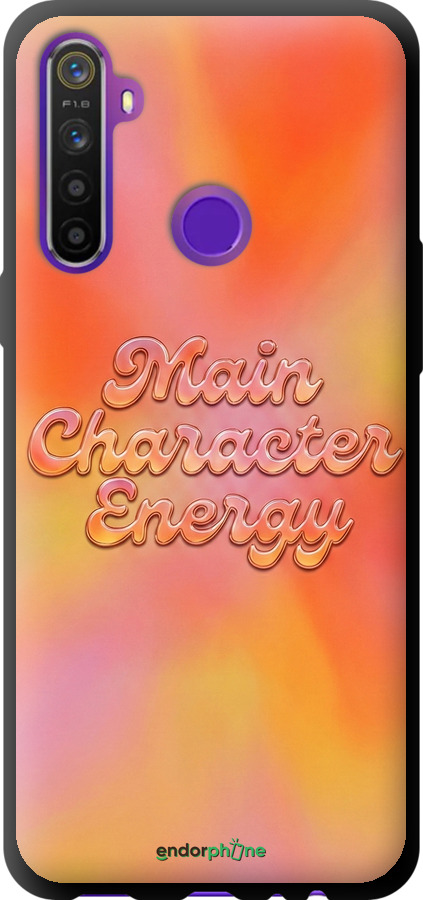 TPU чехол Aura Gradient Main Character Energy Aesthetic Y2K для Realme 6i - 6783b-2059 изображение 