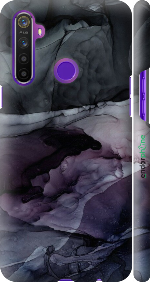 3D пластиковый матовый чехол Абстракция искусство для Realme 5 - 6434m-1862 изображение 