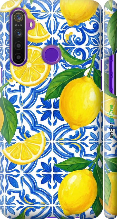 3D пластиковый матовый чехол Grocery Girl Italian Summer для Realme 5 - 6766m-1862 изображение 