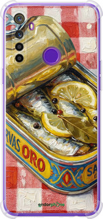 Силіконовий протиударний с посиленими кутами чехол Vintage Sardine Tin Phone для Realme 5 - 6772sp-1862 изображение 