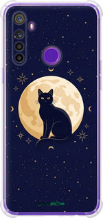 Силіконовий протиударний с посиленими кутами чехол Cute Cat Celestial/Witchy для Realme 5 - 6787sp-1862 изображение 