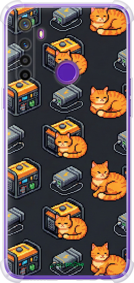 Силикон с усиленными углами чехол Autonomous Zone для Realme 5 - 6771sp-1862 изображение 