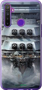 2D пластиковый чехол Линкор, world of tanks, wargaming, военный корабль для Realme 5 - 6453t-1862 изображение 