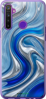 Силіконовий чехол Liquid Chrome для Realme 5 - 6781u-1862 изображение 