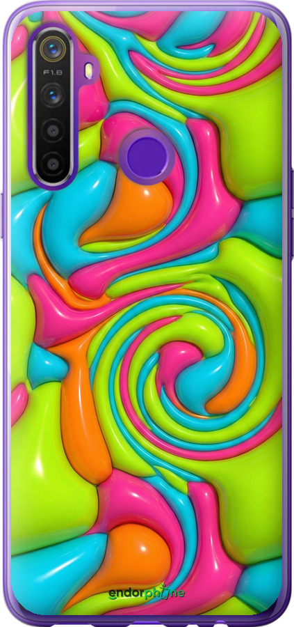 2D пластиковий чехол Y2K Jelly Dream для Realme 5 - 6780t-1862 изображение 