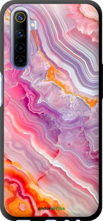 TPU чехол Мрамор 2 для Realme 6 - 6307b-1913 изображение 