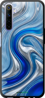 TPU чехол Liquid Chrome для Realme 6 - 6781b-1913 изображение 