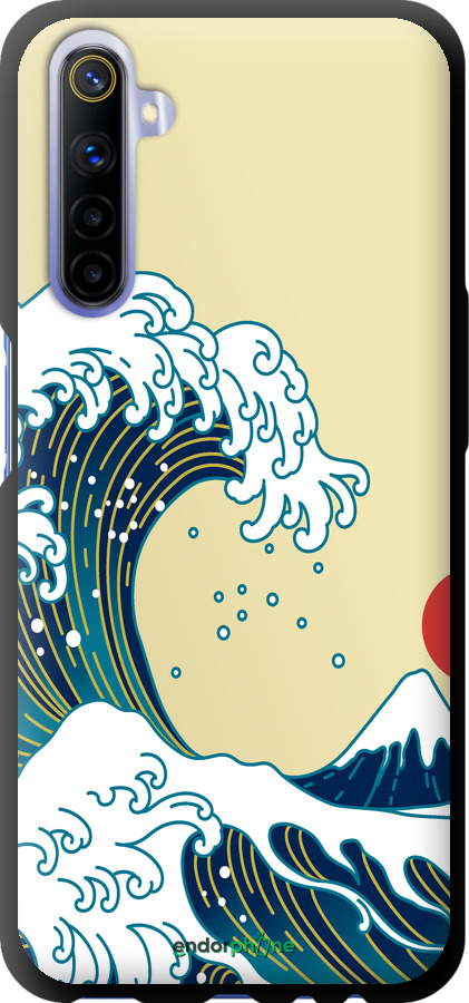 TPU чехол Японские волны для Realme 6 - 5533b-1913 изображение 