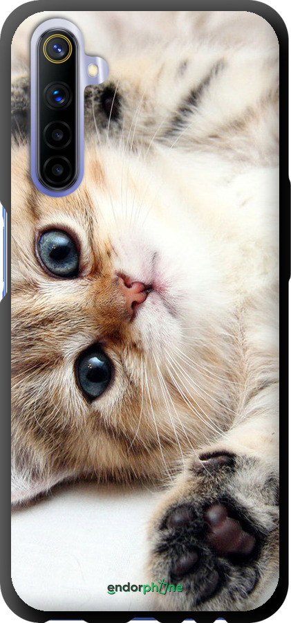 TPU чехол Котик для Realme 6 - 6024b-1913 изображение 