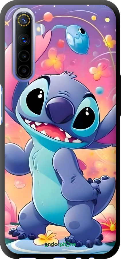 TPU чехол Стич 2 для Realme 6 - 6371b-1913 изображение 