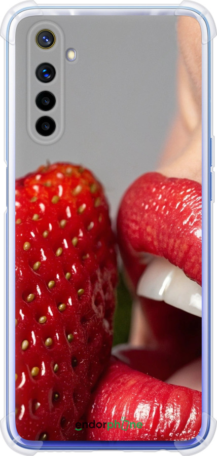 Силикон с усиленными углами чехол Наслаждение для Realme 6 - 6701sp-1913 изображение 