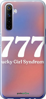 2D пластиковый чехол 'Aesthetic Aura Gradient 777 Lucky Energy' для Realme 6 изображение 5