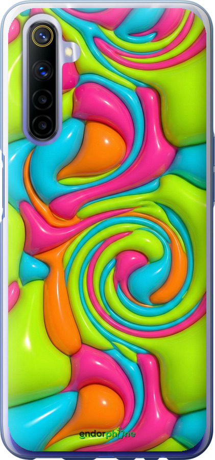 2D пластиковый чехол Y2K Jelly Dream для Realme 6 - 6780t-1913 изображение 