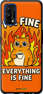 TPU чехол Funny Cat для Realme 7 Pro - 6786b-2082 изображение 