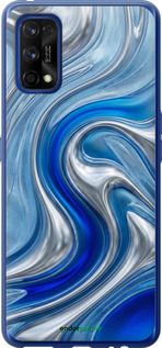 Силіконовий чехол Liquid Chrome для Realme 7 Pro - 6781u-2082 изображение 