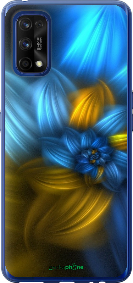 

Силіконовий чохол "Візерунок 46" для Realme 7 Pro, Синій