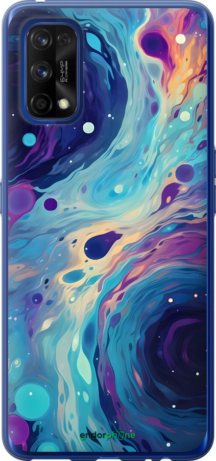 2D пластиковий чехол Арт акварель для Realme 7 Pro - 6329t-2082 изображение 