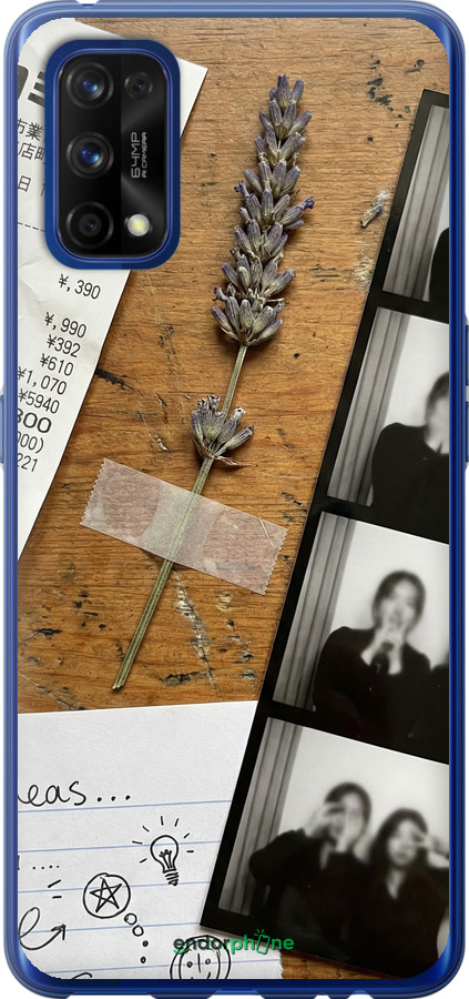 Силиконовый чехол Aesthetic Scrapbook Collage для Realme 7 Pro - 6773u-2082 изображение 