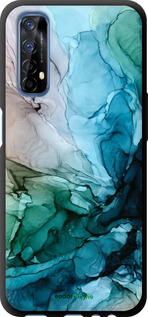 TPU чехол С красочной абстрактной картиной Соленые берега для Realme 7 - 6405b-2081 изображение 