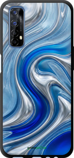 TPU чехол Liquid Chrome для Realme 7 - 6781b-2081 изображение 