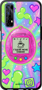 TPU чехол Y2K Aesthetic Retro Pet: Годуй мене кавою для Realme 7 - 6784b-2081 изображение 