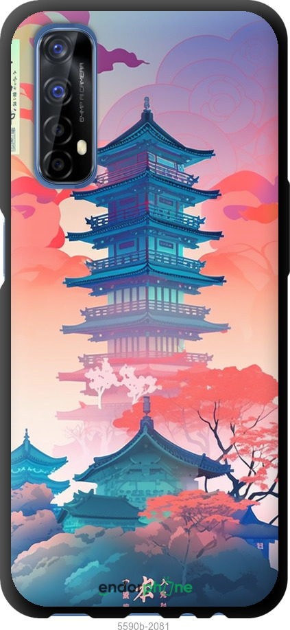 TPU чехол Япония монастырь для Realme 7 - 5590b-2081 изображение 