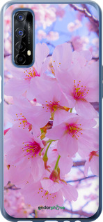 2D пластиковый чехол Сакура для Realme 7 - 6029t-2081 изображение 