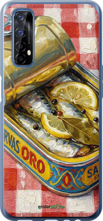 2D пластиковый чехол 'Vintage Sardine Tin Phone' для Realme 7 изображение 8