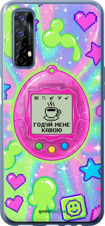 2D пластиковий чохол 'Y2K Aesthetic Retro Pet: Годуй мене кавою' для Realme 7 зображення 8