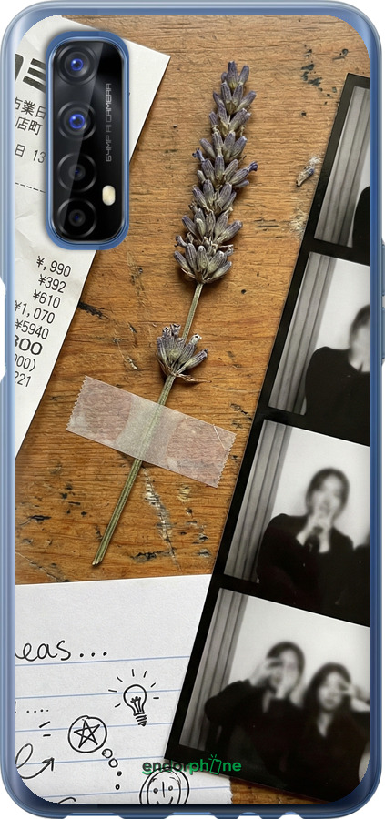 2D пластиковый чехол Aesthetic Scrapbook Collage для Realme 7 - 6773t-2081 изображение 