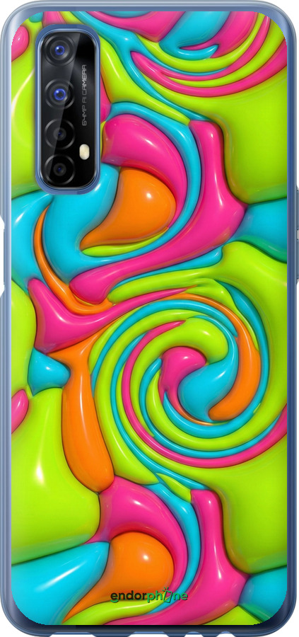 2D пластиковый чехол Y2K Jelly Dream для Realme 7 - 6780t-2081 изображение 