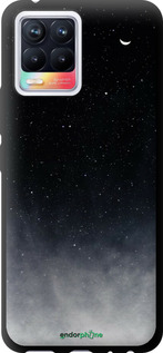 TPU чехол Сині хмари, Синій місяць для Realme 8 - 6396b-2303 изображение 